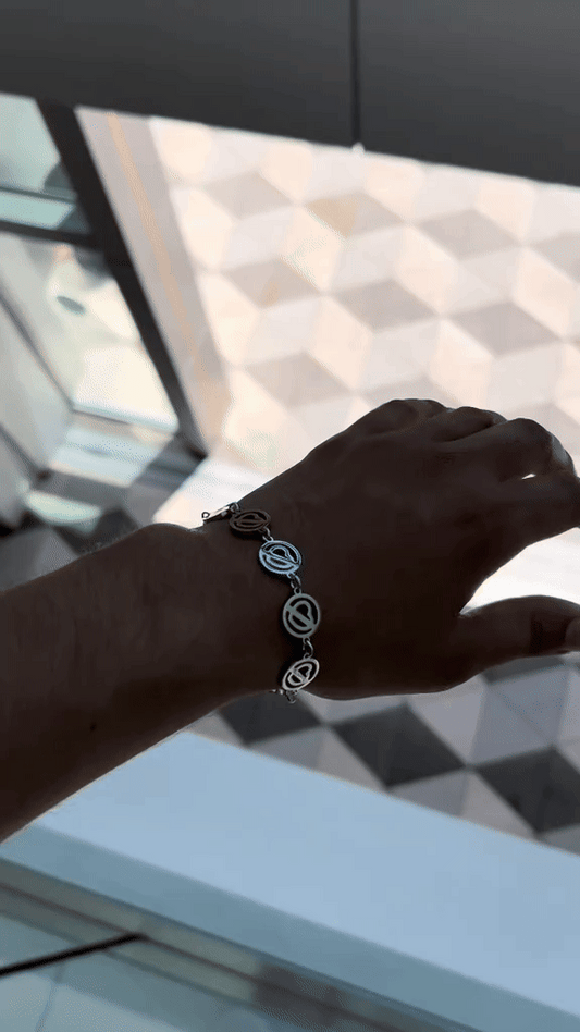 NO TE ENAMORES BRACELET (14K WHITE GOLD LIFETIME WARRANTY) (Copy)